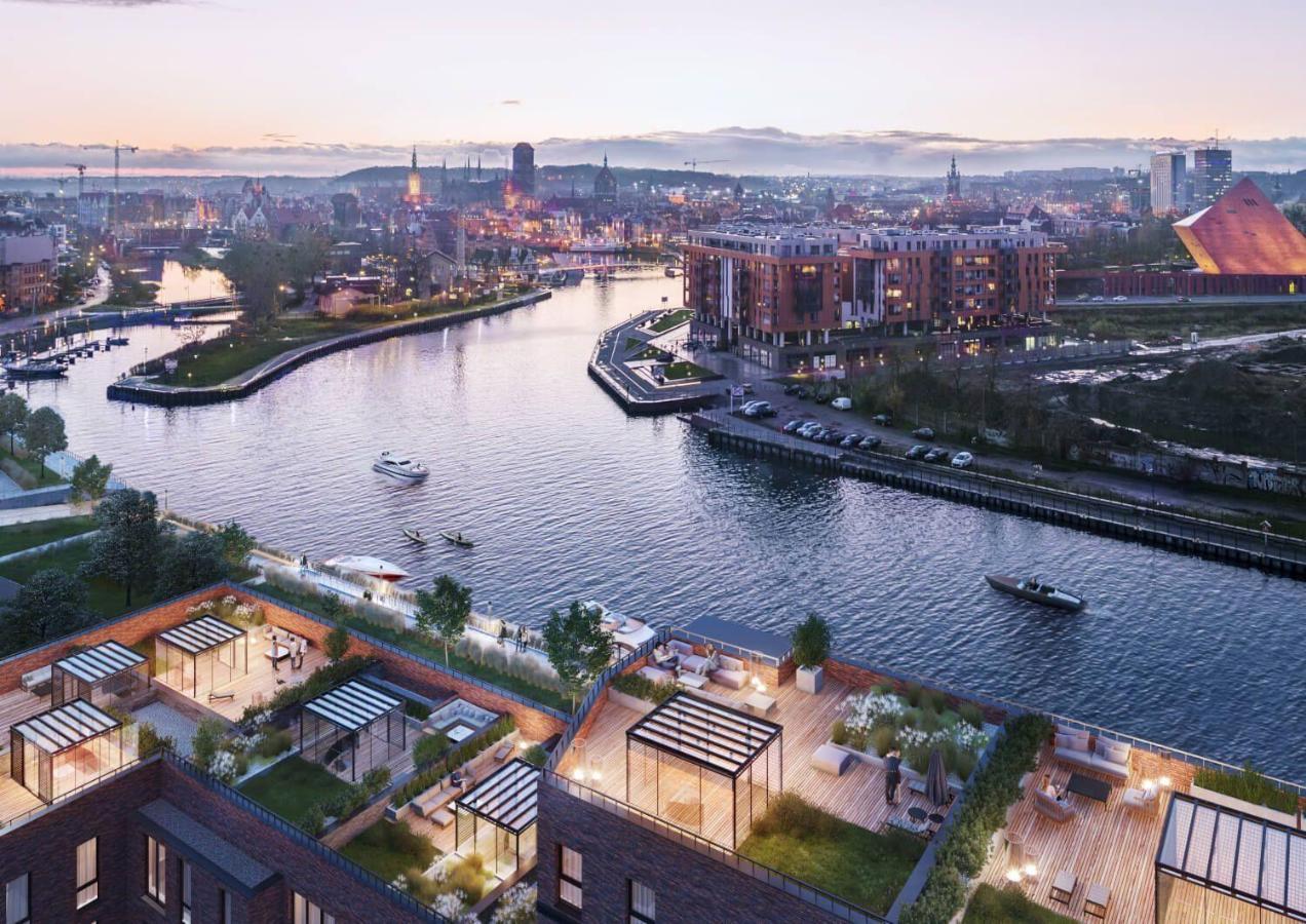 Riverside Apartments Nadmotlawie - Gym & Sauna, Free Parking 그단스크 외부 사진